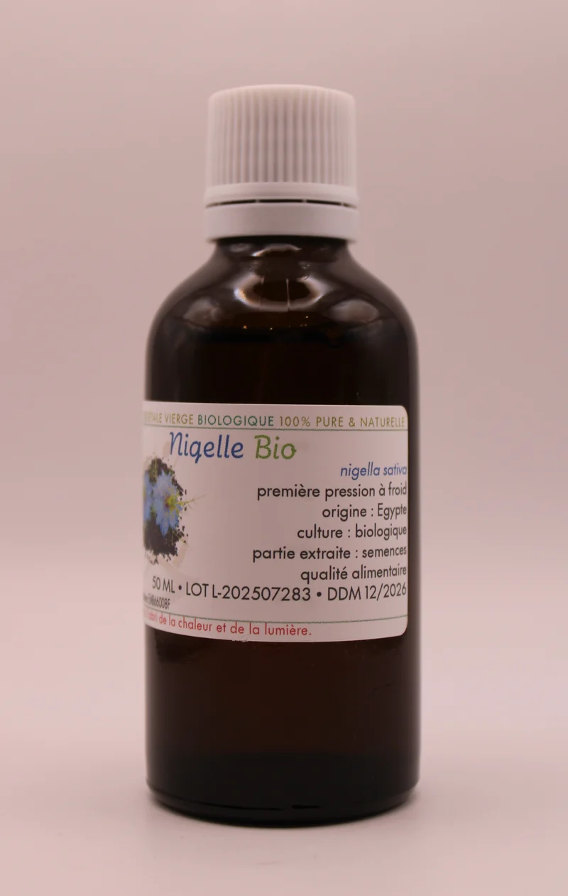 Huile Végétale BIO de Nigelle
