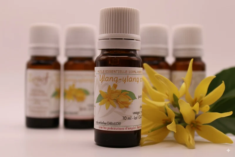 Huile Essentielle BIO d’Ylang-Ylang