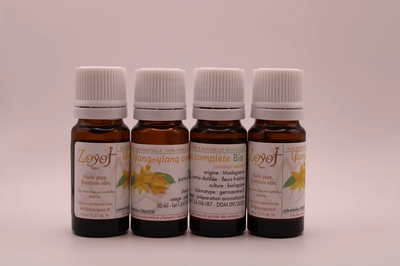 Huile Essentielle BIO d’Ylang-Ylang