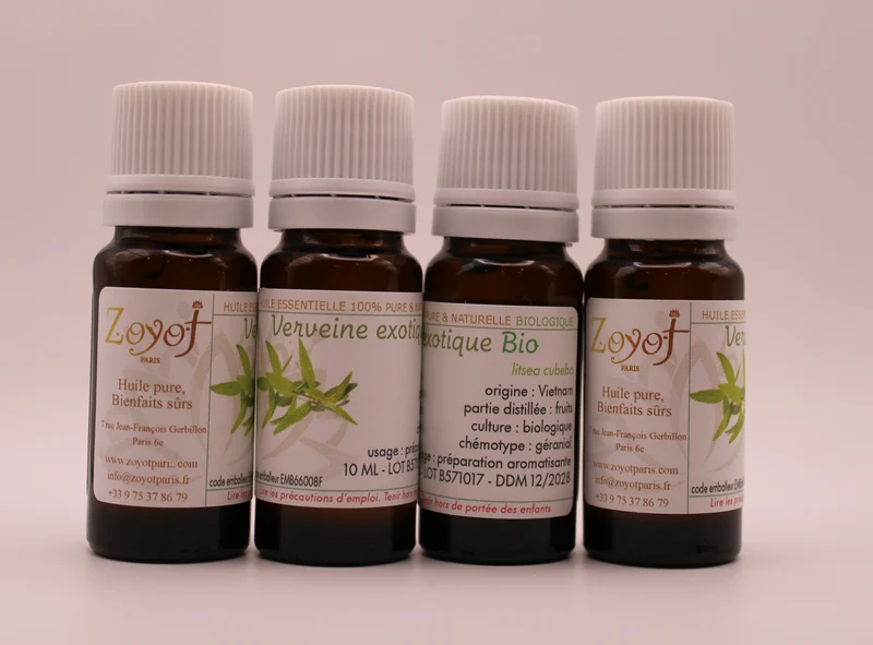 Huile Essentielle BIO de Verveine Exotique