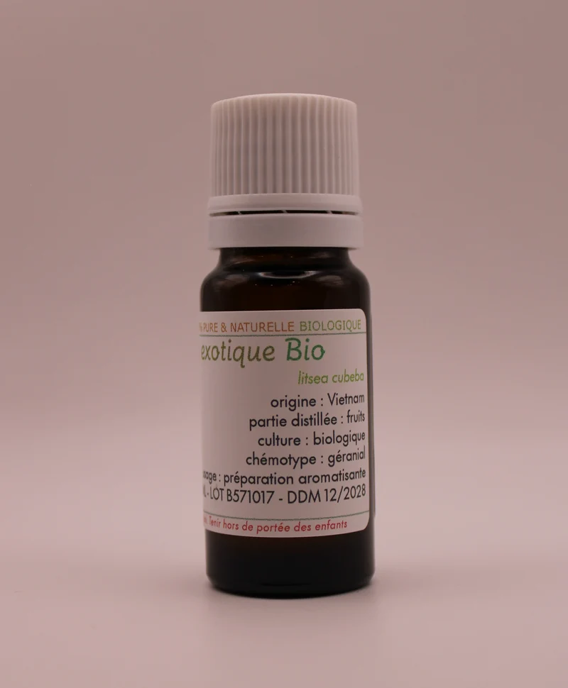 Huile Essentielle BIO de Verveine Exotique