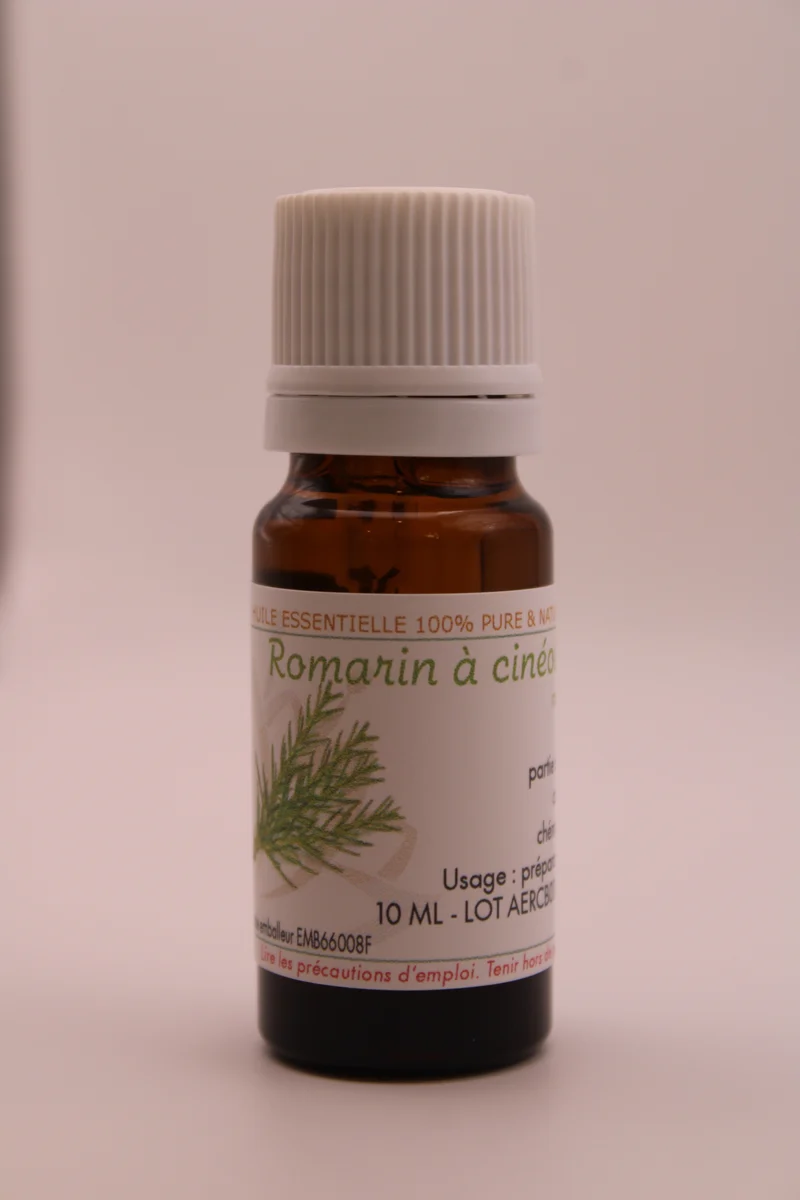 Huile Essentielle BIO de Romarin à Cinéole