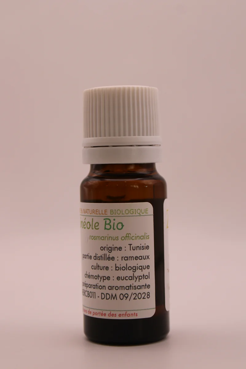 Huile Essentielle BIO de Romarin à Cinéole