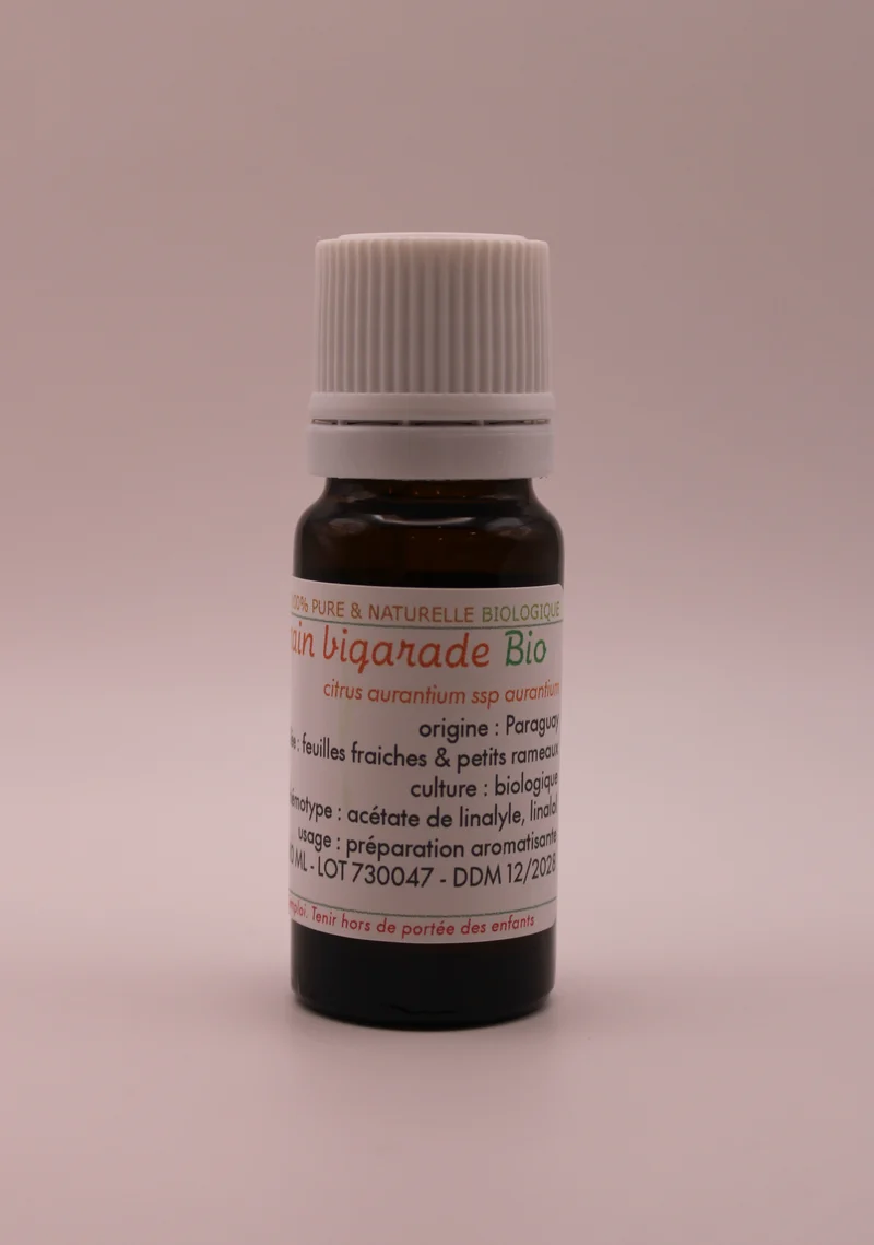Huile Essentielle BIO de Petit-Grain bigarade