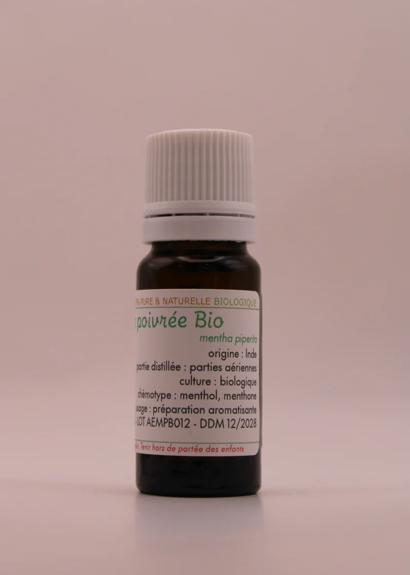 Huile Essentielle BIO de Menthe Poivrée