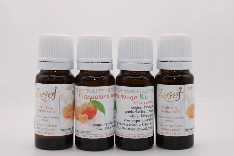 Huile Essentielle BIO de Mandarine Rouge