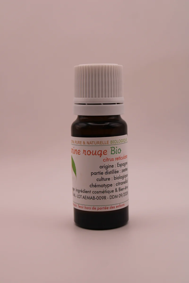 Huile Essentielle BIO de Mandarine Rouge