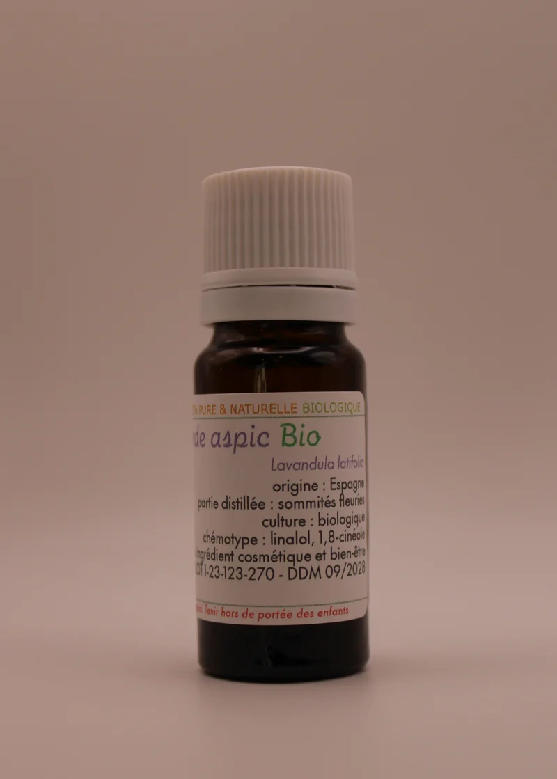 Huile Essentielle BIO de Lavande Aspic