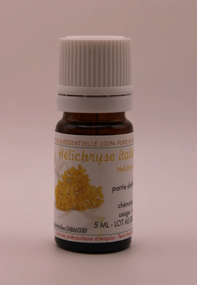 Huile Essentielle BIO d’Hélichryse Italienne