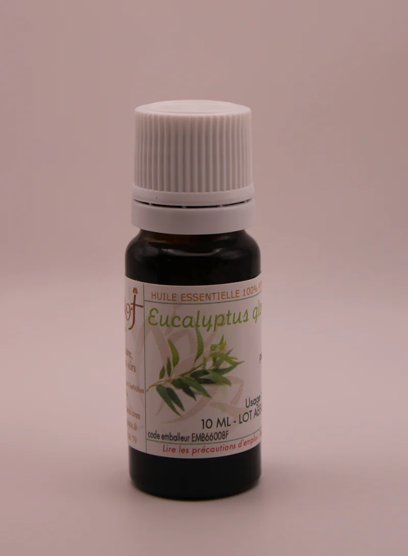 Huile Essentielle BIO d’Eucalyptus Globulus