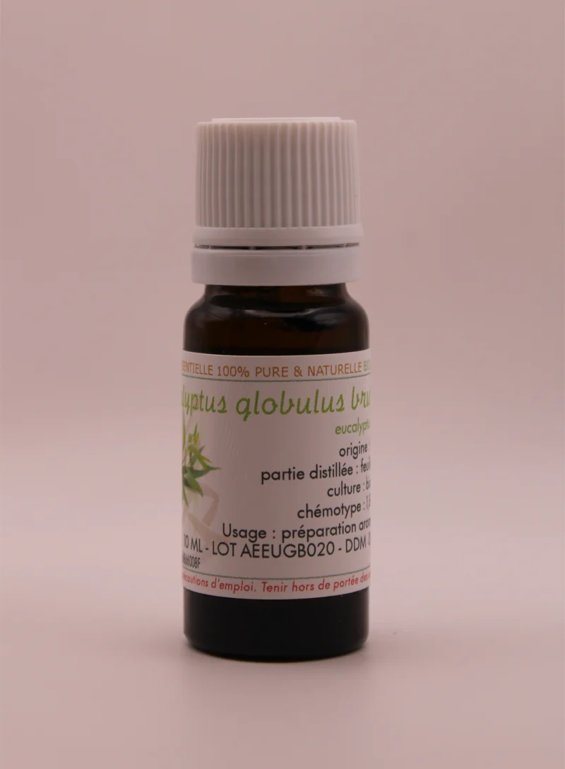 Huile Essentielle BIO d’Eucalyptus Globulus