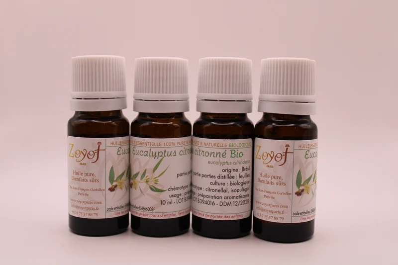 Huile Essentielle BIO d’Eucalyptus Citronné