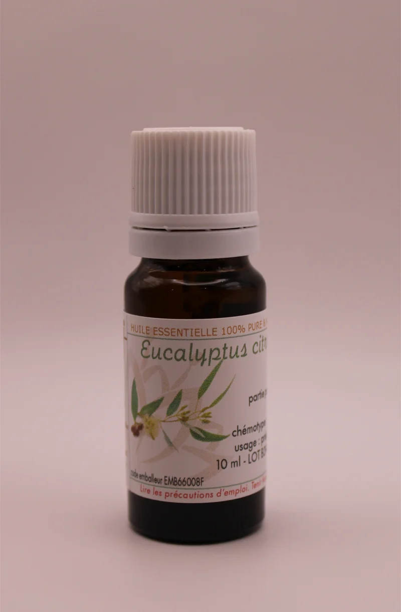 Huile Essentielle BIO d’Eucalyptus Citronné