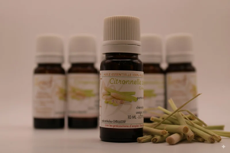 Huile Essentielle BIO de Citronnelle de Java