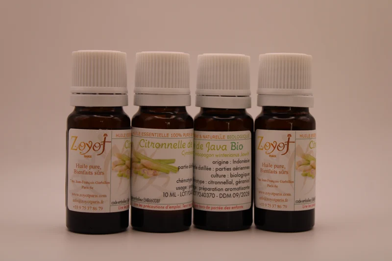 Huile Essentielle BIO de Citronnelle de Java