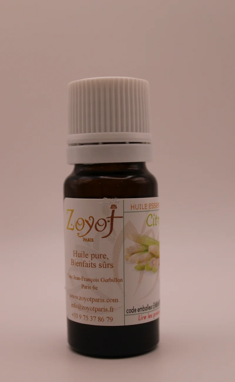 Huile Essentielle BIO de Citronnelle de Java