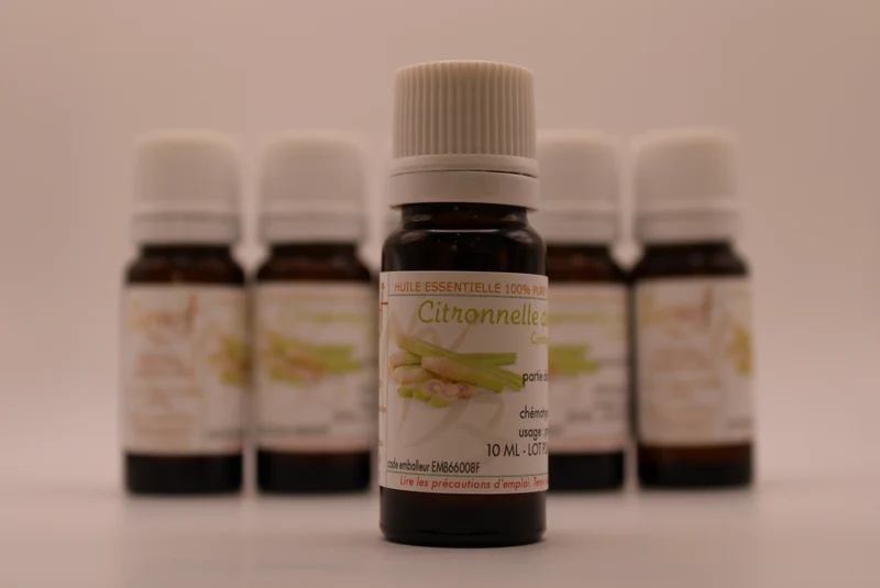 Huile Essentielle BIO de Citronnelle de Java