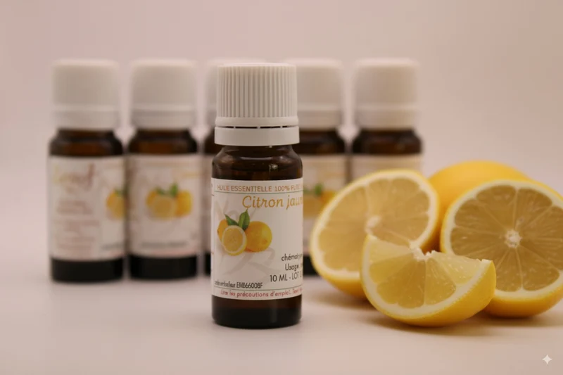 Huile Essentielle BIO de Citron Jaune