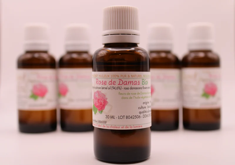 Macérât Huileux BIO de Rose à l’Huile d’Argan