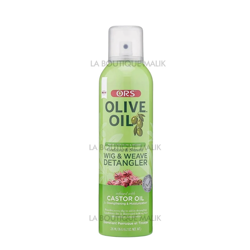 ORGANIC ROOT STIMULATOR OLIVE OIL ≡ Spray Fixant pour perruques et tissages Démêlant