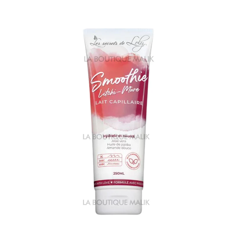 LES SECRETS DE LOLY ≡ Lait Capillaire Smoothie Litchi-Mûre