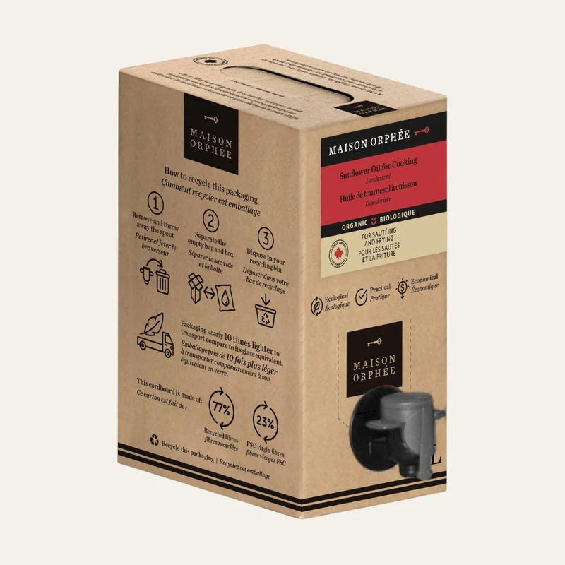 Huile de tournesol à cuisson bio 1,5 L