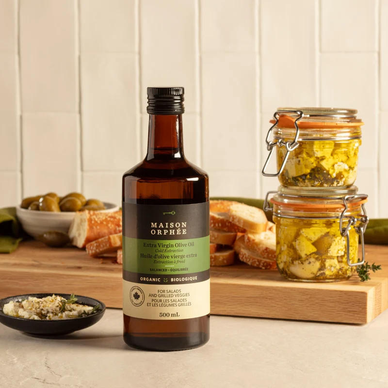 Huile d'Olive Vierge Extra Bio Équilibrée