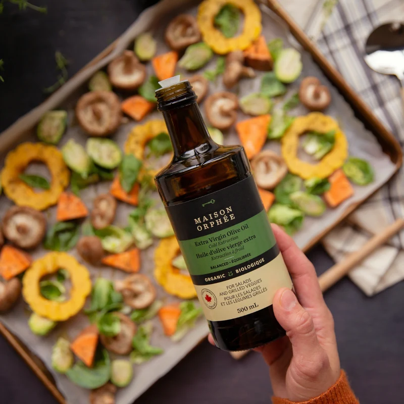 Huile d'Olive Vierge Extra Bio Équilibrée