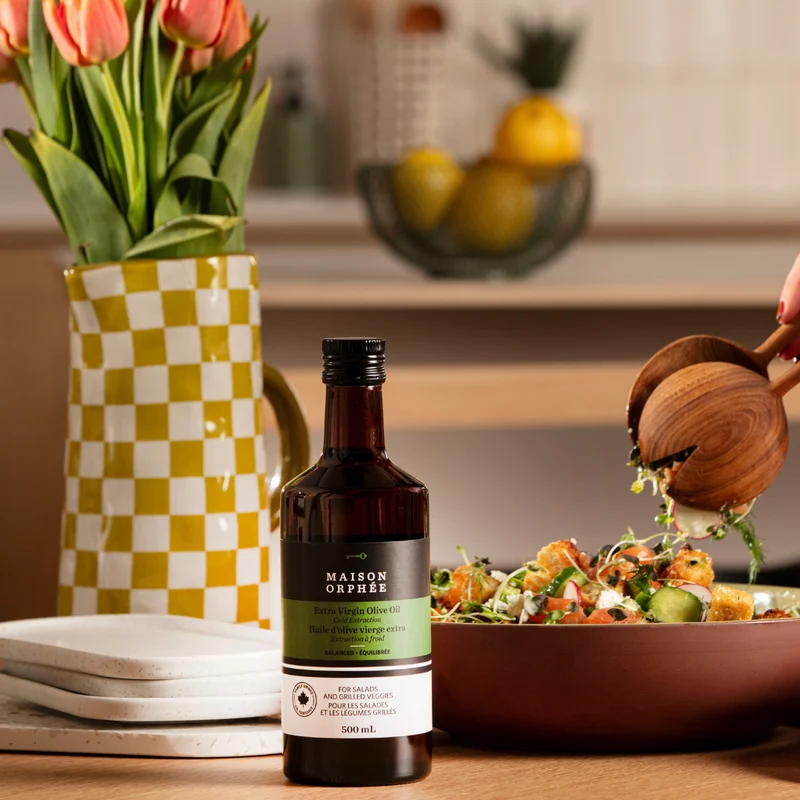 Huile d'olive vierge extra équilibrée