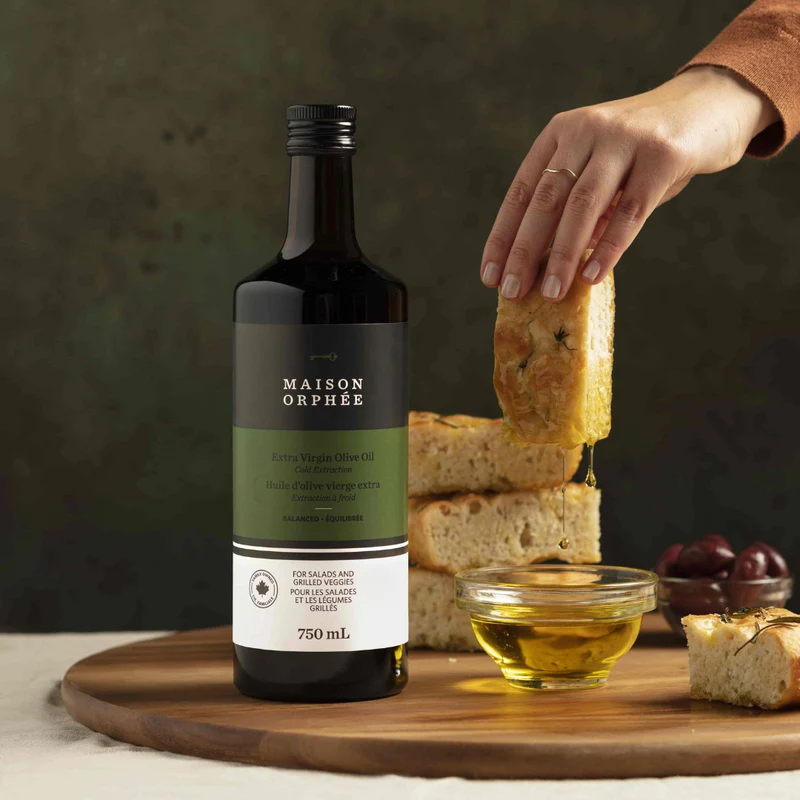 Huile d'olive vierge extra équilibrée