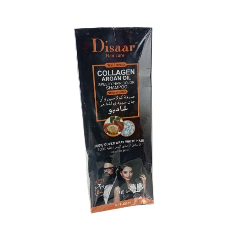 Shampoing et Coloration Disaar au Collagène & Huile d'Argan 400 ml