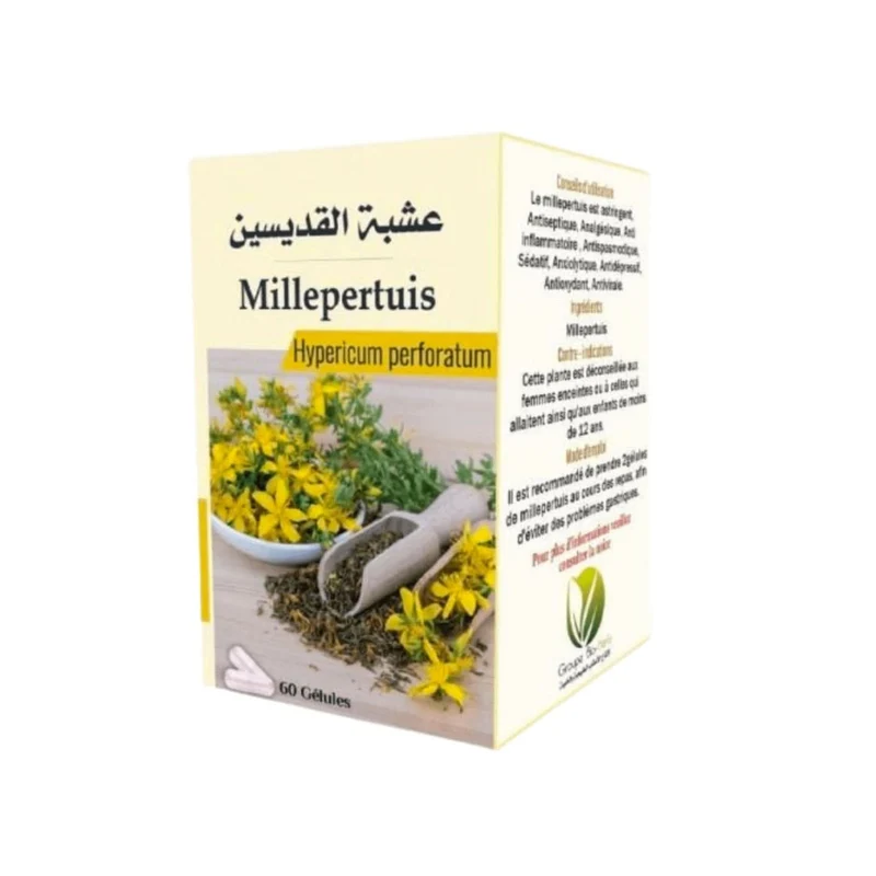 Millepertuis 60 Capsules – Complément Naturel