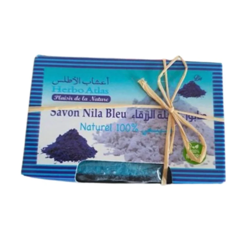 Savon Nila Bleu Naturel Herbo Atlas 90g