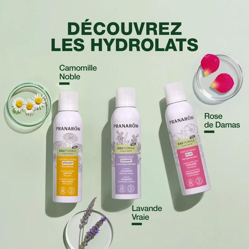 Hydrolat de Rose de Damas petit format - Bio