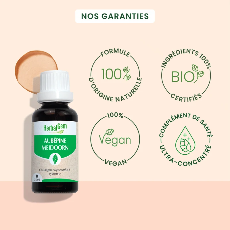 Bourgeon d'Aubépine - Bio