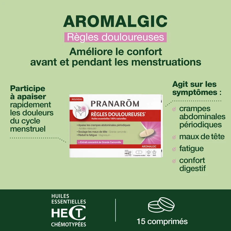 Comprimés pour règles douloureuses