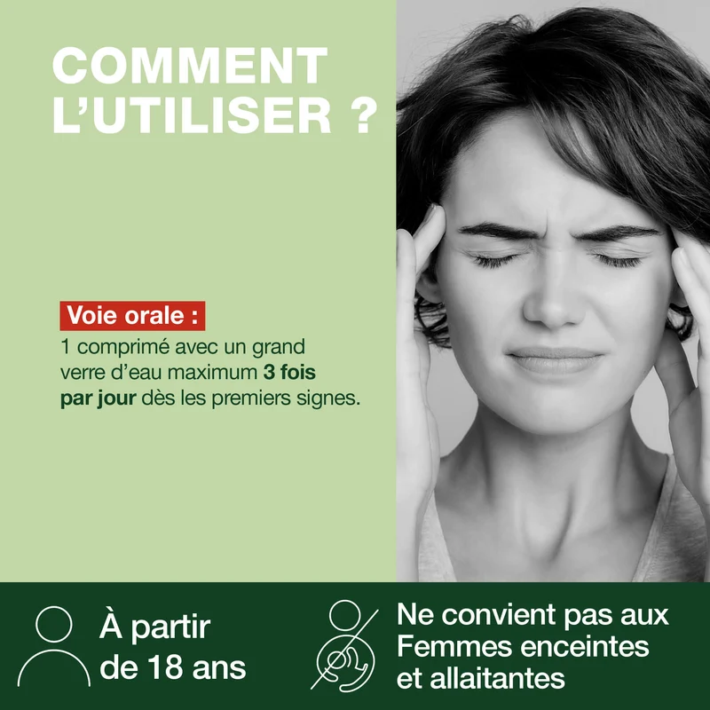 Comprimés maux de tête