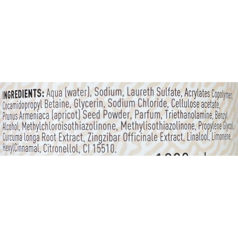 YARI ≡ Gel Douche Exfoliant Curcuma & Ginger