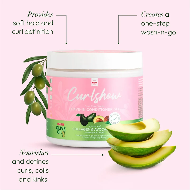 ORS CURLSHOW ≡ LEAVE-IN CONDITIONER GEL
