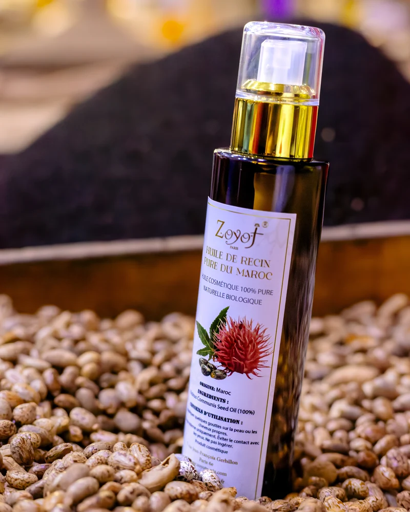 Huile de Ricin Pure du Maroc