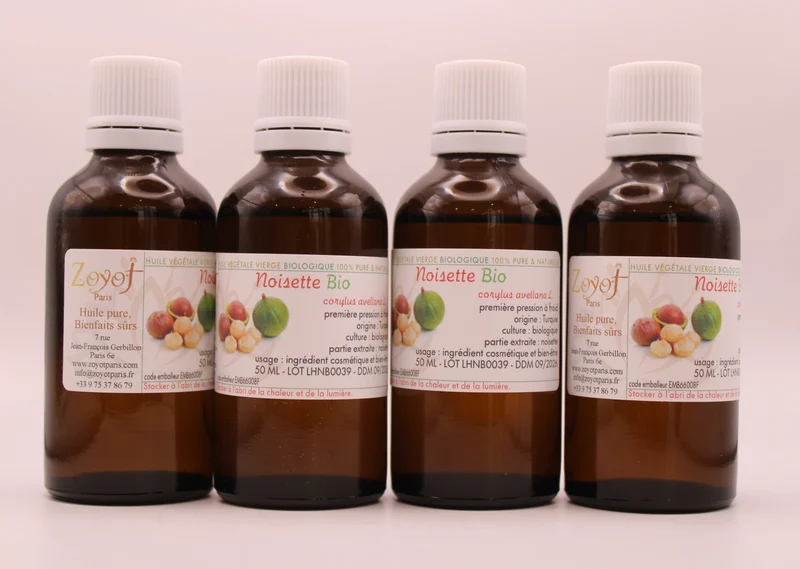Huile Végétale BIO de Noisette