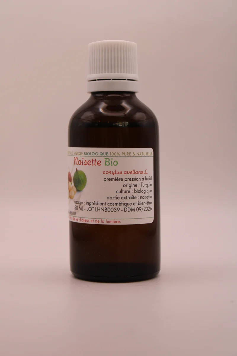 Huile Végétale BIO de Noisette