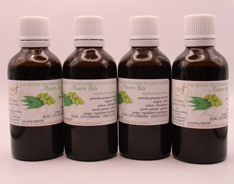 Huile Végétale BIO de Neem – 50 ml