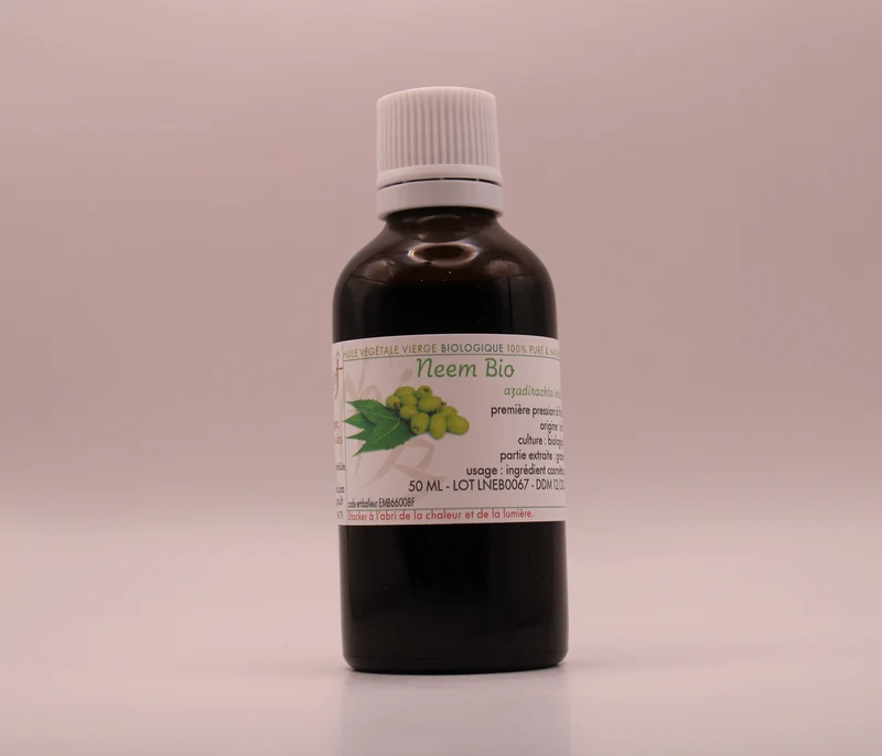 Huile Végétale BIO de Neem – 50 ml
