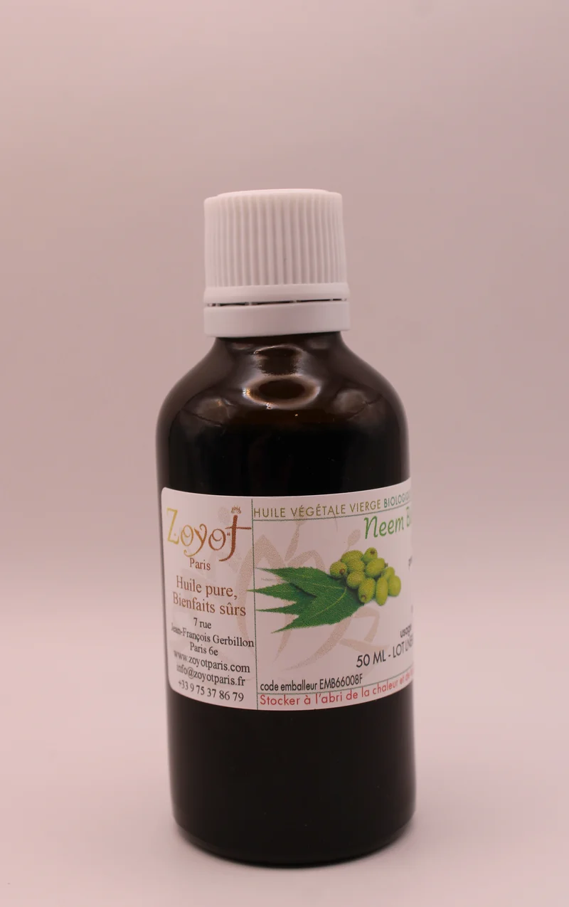Huile Végétale BIO de Neem – 50 ml