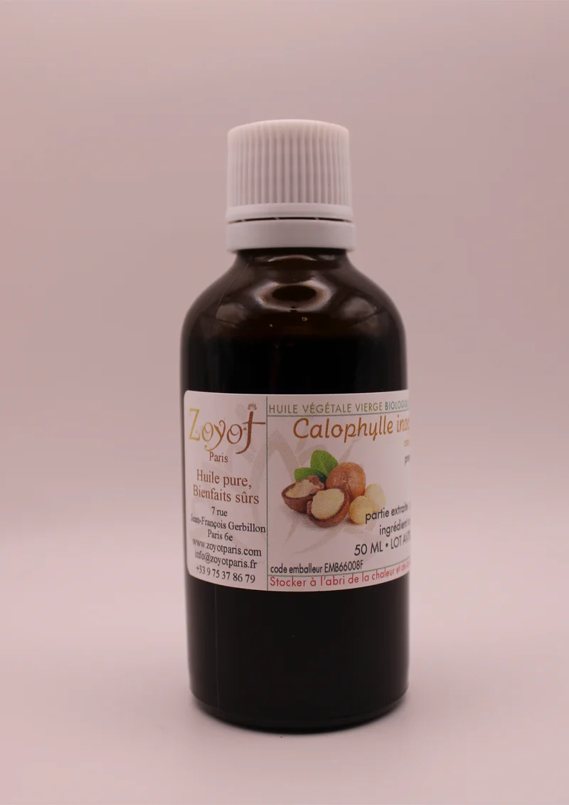 Huile Végétale Vierge BIO de Calophylle