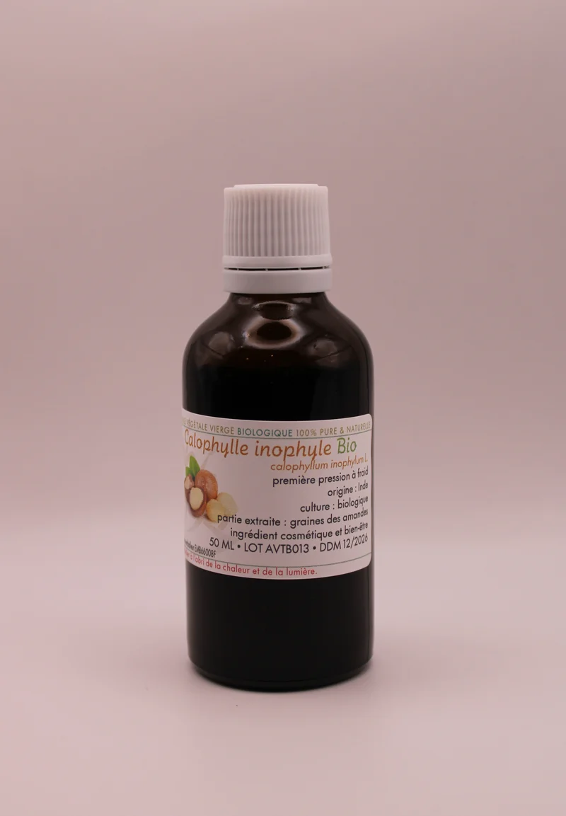 Huile Végétale Vierge BIO de Calophylle