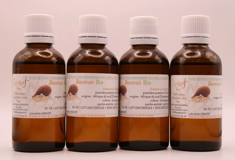 Huile Végétale BIO de Baobab