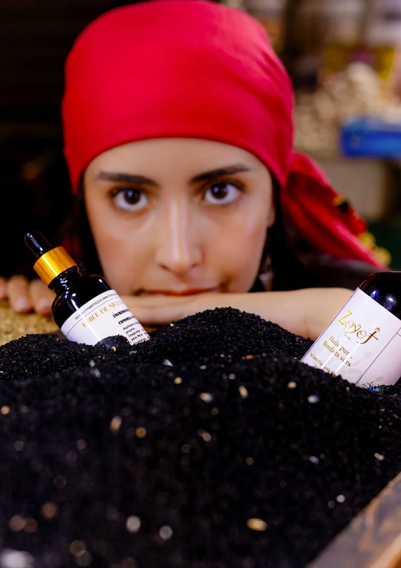 Huile de nigelle pure du Maroc