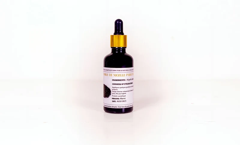 Huile de nigelle pure du Maroc